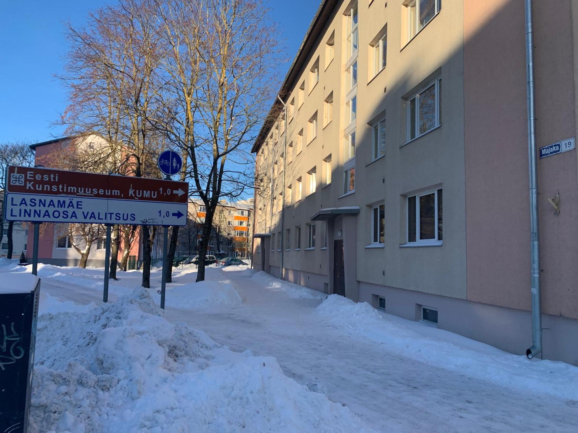 Dikol Two-Room Apartment-Self Check-In & Free Parking Near City Center Tallinn Kültér fotó